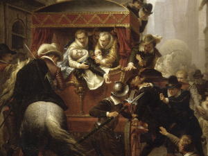 Assassination of Henri IV by Ravaillac, by Housez